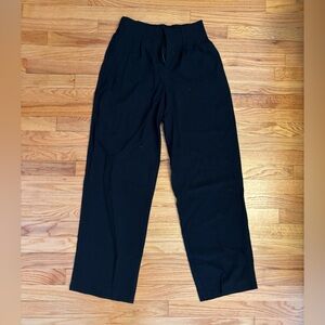 Black Wide-Leg Pants